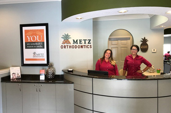 Metz Orthodontics Front Desk